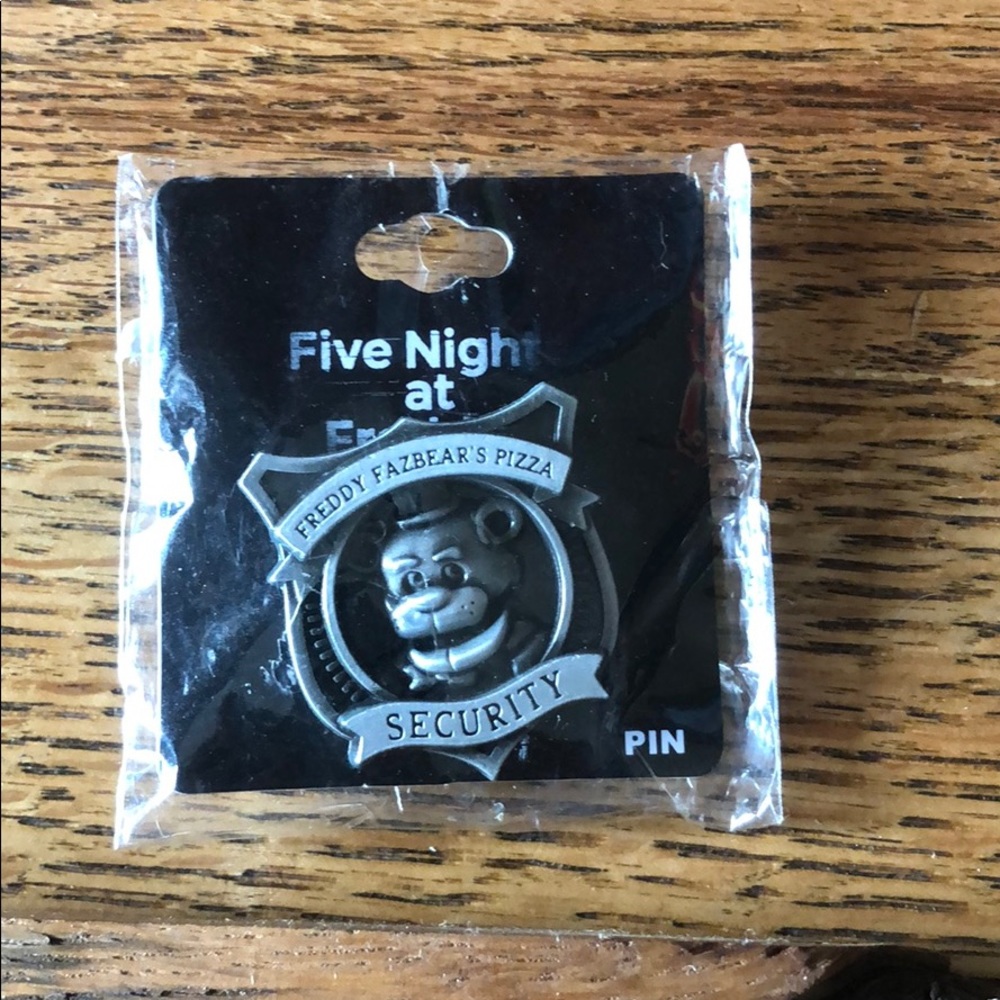 Five Nights at Freddy’s security pin